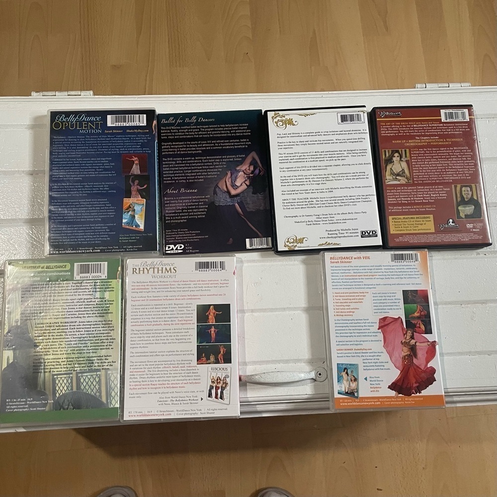 belly dancing dvd lot of 7 - Picture 2 of 9